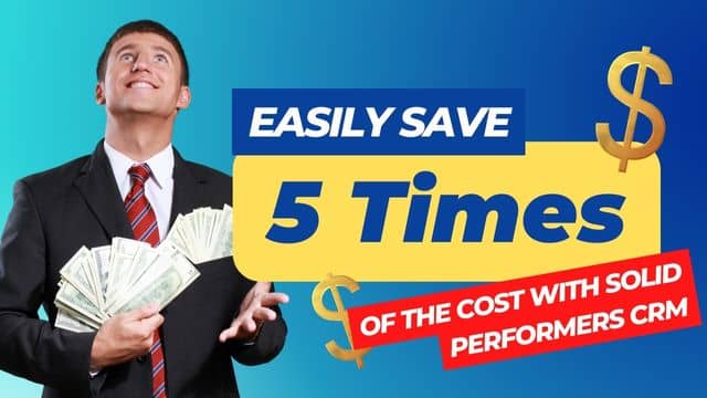 Save 5X Cost Easily using Solid Performers CRM instead of LeadSquared CRM
